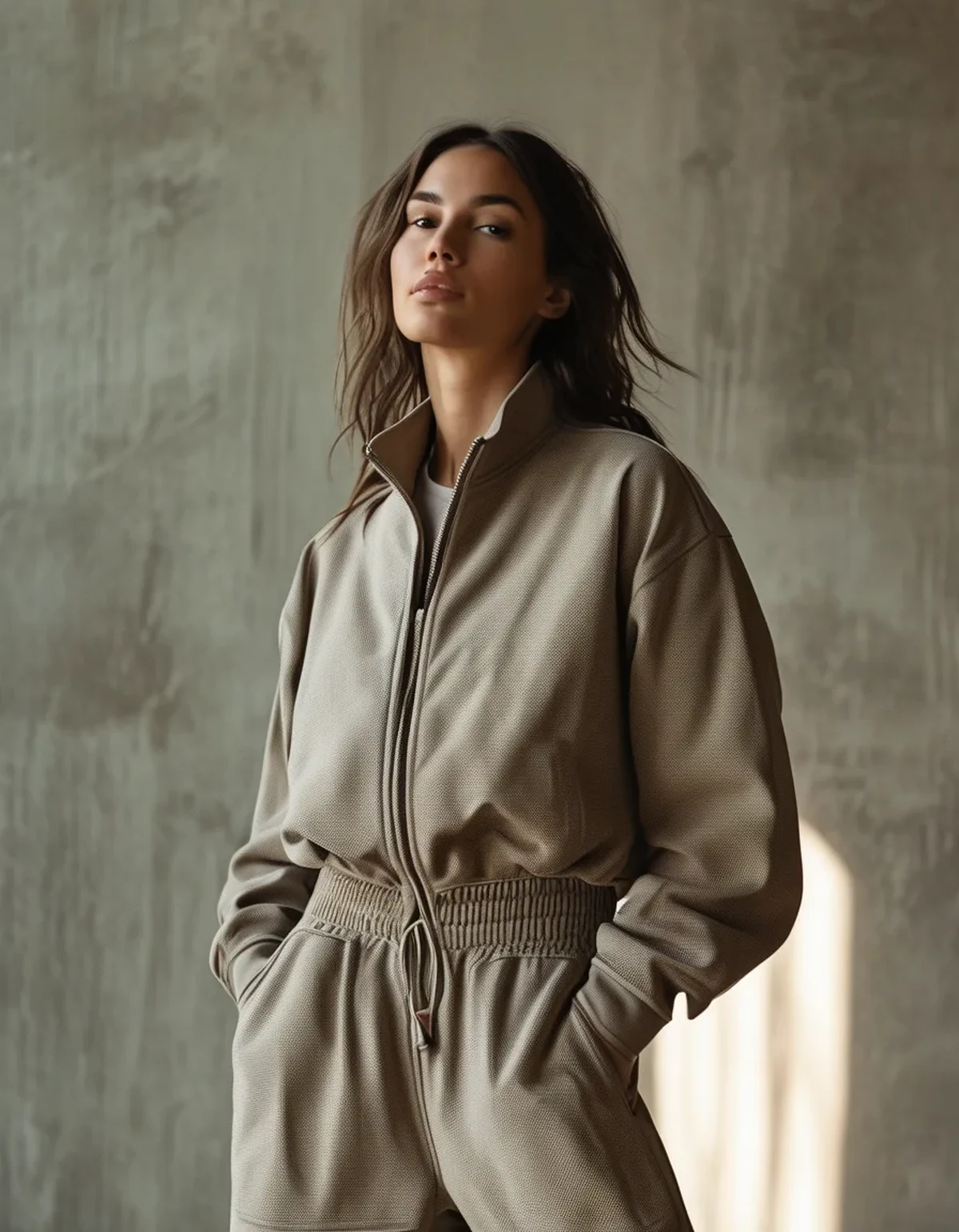 The Texture Trick That Keeps an All-Neutral Outfit From Looking Flat