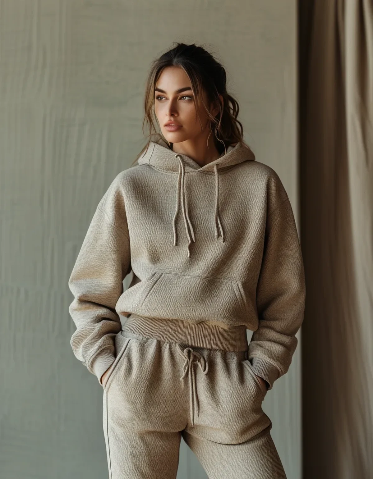 The Texture Trick That Keeps an All-Neutral Outfit From Looking Flat