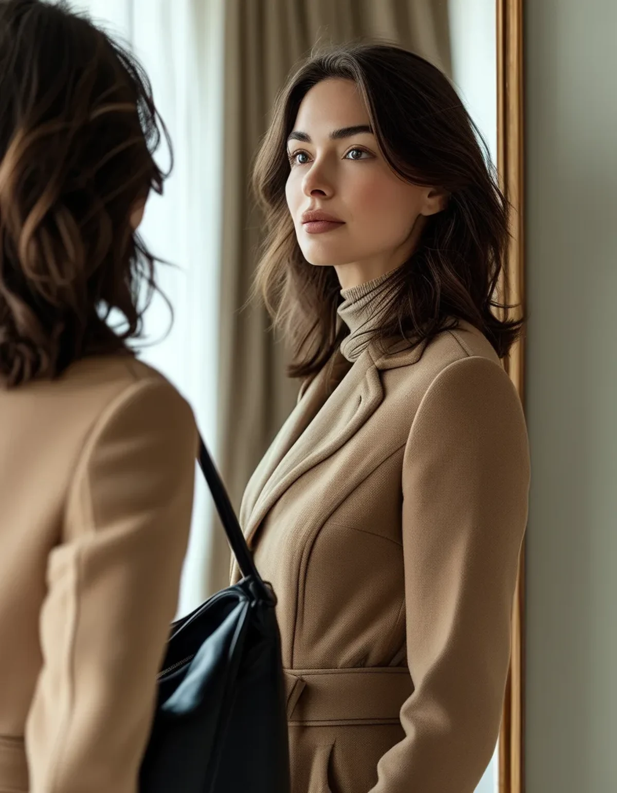 Why Adding One Black Piece Breaks an Otherwise Perfect Neutral Outfit